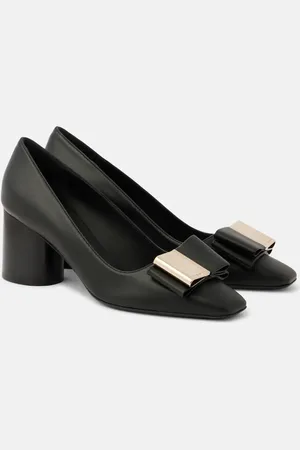 Salvatore Ferragamo Lena 60 leather pumps