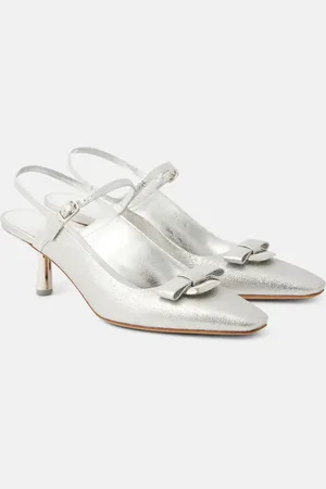 Salvatore Ferragamo Ophelia 55 leather slingback pumps