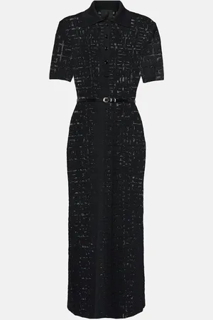 Givenchy Voyou 4G jacquard polo dress