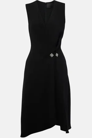 Givenchy Pleated crÃªpe midi dress