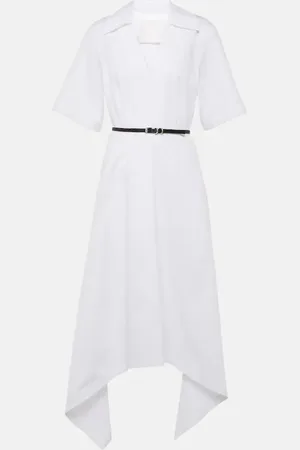Givenchy Voyou cotton poplin shirt dress