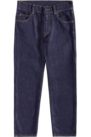 Moncler Logo embroidered straight jeans