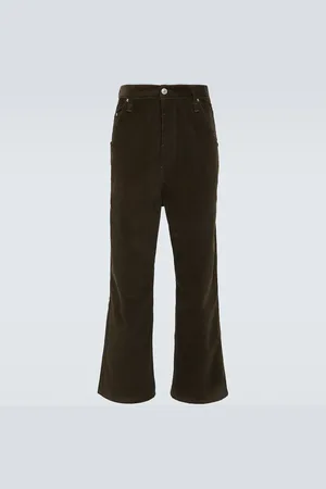 Ami Cotton corduroy wide-leg pants