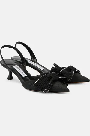 Jimmy Choo Brook 50 embellished slingback pumps