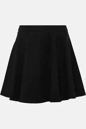 Staud Stacy pleated miniskirt