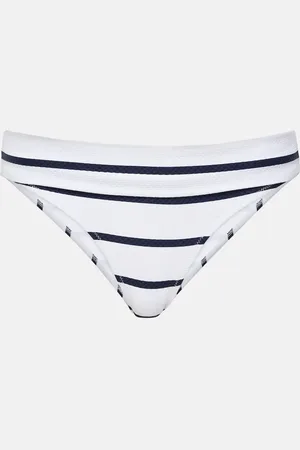 Heidi Klein Fold Over striped bikini bottom