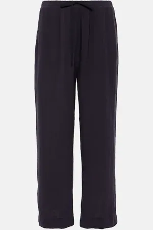 Velvet Franny cotton wide-leg pants