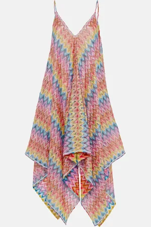 Missoni Zigzag lamÃ© beach dress