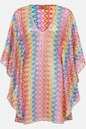 Missoni Zigzag lamÃ© beach dress