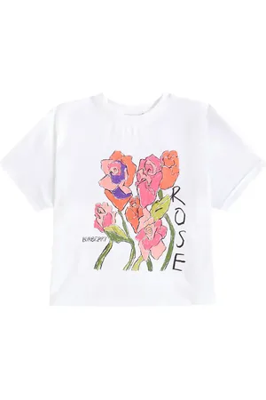 Burberry Printed cotton jersey T-shirt