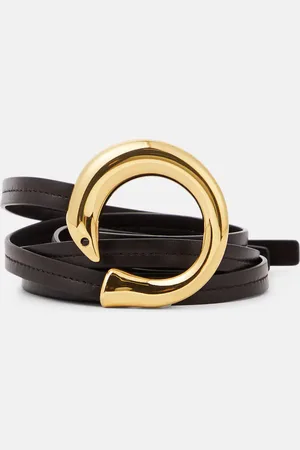 Bottega Veneta Sardine leather belt