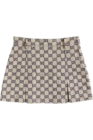 Gucci GG canvas cotton-blend skirt