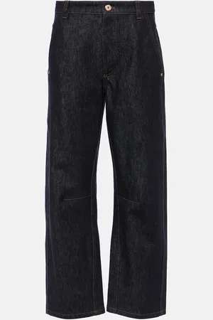 Brunello Cucinelli Cropped straight jeans