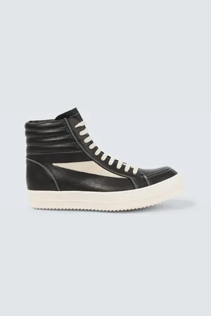 Rick Owens Leather high-top sneakers