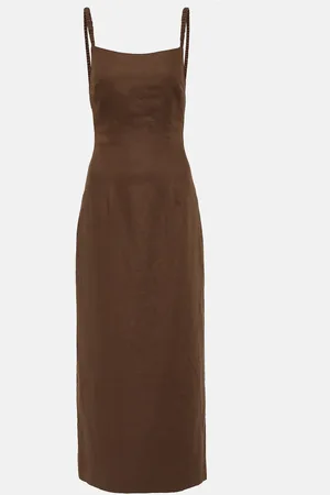 SIR Primrose ruched cotton minidress