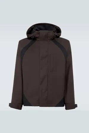 Loro Piana Paneled wool-blend jacket