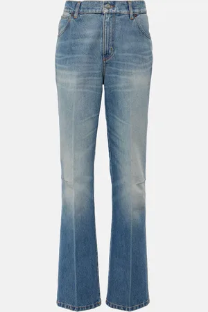 Victoria Beckham Faded straight jeans