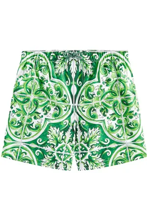 Dolce & Gabbana Majolica swim trunks