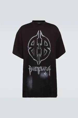Balenciaga Metal BB cotton jersey T-shirt