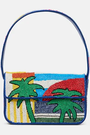 Staud Tommy beaded shoulder bag