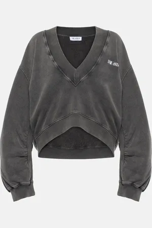 The Attico Logo cotton-blend sweater