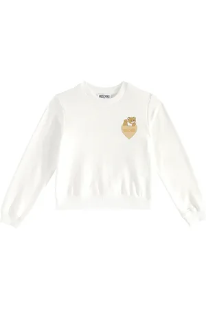 Moschino Printed cotton-blend sweatshirt
