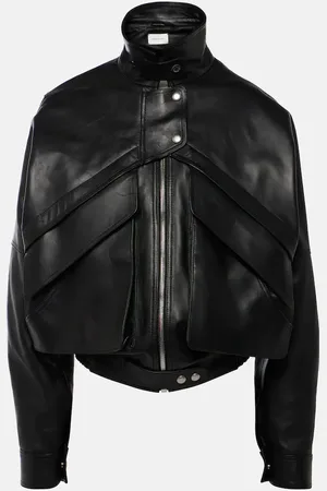 MAGDA BUTRYM Leather bomber jacket