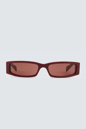 Gucci Logo rectangular sunglasses