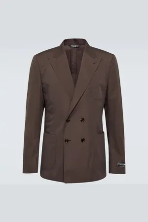 Dolce & Gabbana Cotton and silk poplin blazer
