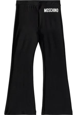 Moschino Logo cotton-blend pants