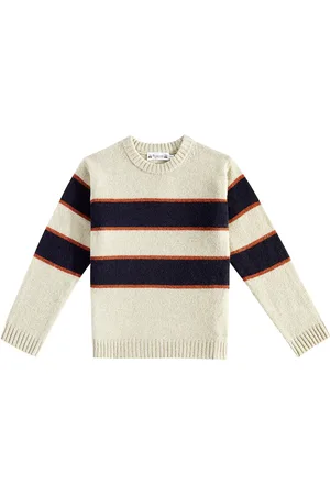 BONPOINT Branco striped wool sweater