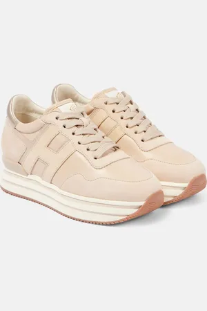 Hogan Midi H222 suede platform sneakers