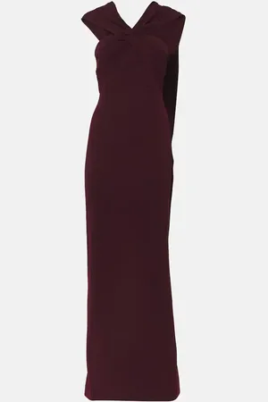 Roland Mouret Draped cady gown