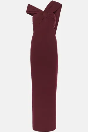 Roland Mouret Draped cady gown