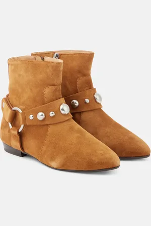 Isabel Marant Siago embellished suede ankle boots