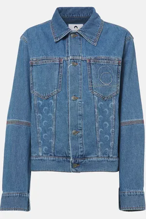 Marine Serre Moon Laser denim jacket
