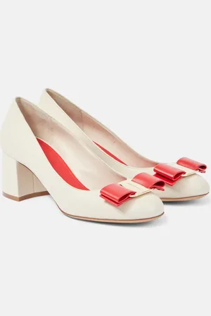 Salvatore Ferragamo Melena leather pumps