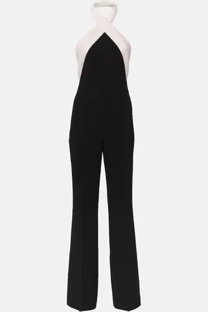 Roland Mouret Halterneck cady jumpsuit