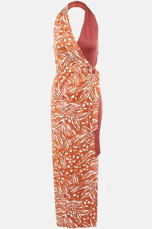 Diane von Furstenberg Chase jersey wrap dress