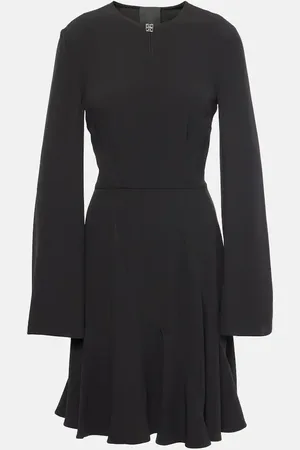 Givenchy 4G Liquid crÃªpe and satin minidress