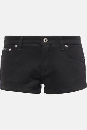 Dolce & Gabbana Low-rise denim shorts