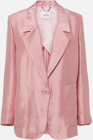 Dorothee Schumacher Slouchy Elegance satin blazer