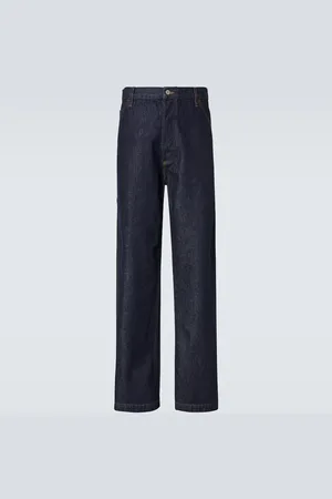 DRIES VAN NOTEN Mid-rise straight jeans