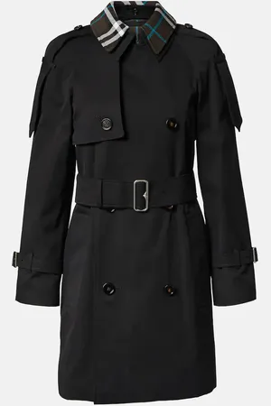 Burberry Belted cotton gabardine trench coat