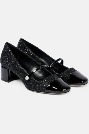 Jimmy Choo Elisa glitter Mary Jane pumps