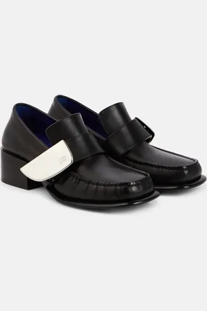 Burberry Leather loafer pumps