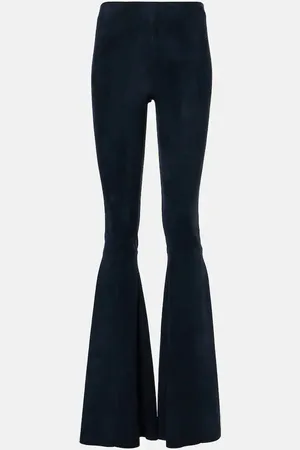 Stouls Cherilyn suede flared pants
