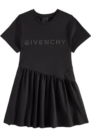 Givenchy Logo embellished cotton jersey dress