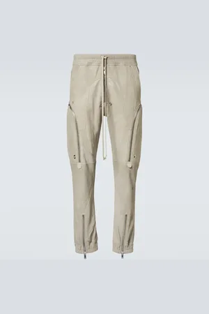 Rick Owens Leather cargo pants