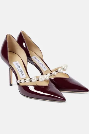 Jimmy Choo Aurelia 85 patent leather pumps